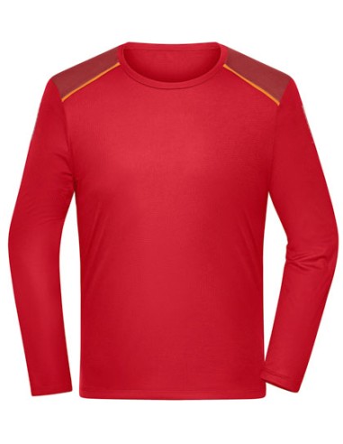 DAI-JN1386-Mens Running Shirt Longsleeve